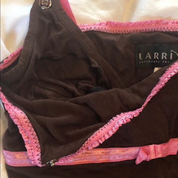 Ladies Larrivo maternity/nursing lounge/sleep tank top - Picture 8 of 9